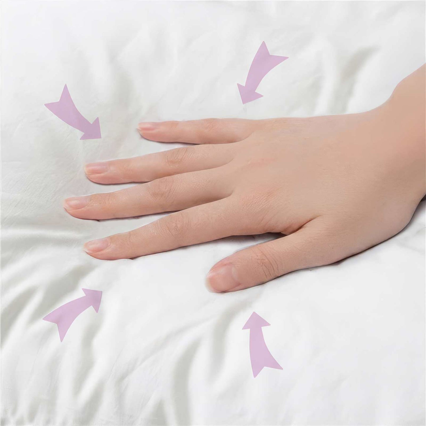 Cuscino con cuscino HEERLEN 6 pz Rosa Velluto | homemem39