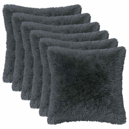 Cuscino con cuscino HEERLEN 2 pz Antracite Fleece PV | homemem39