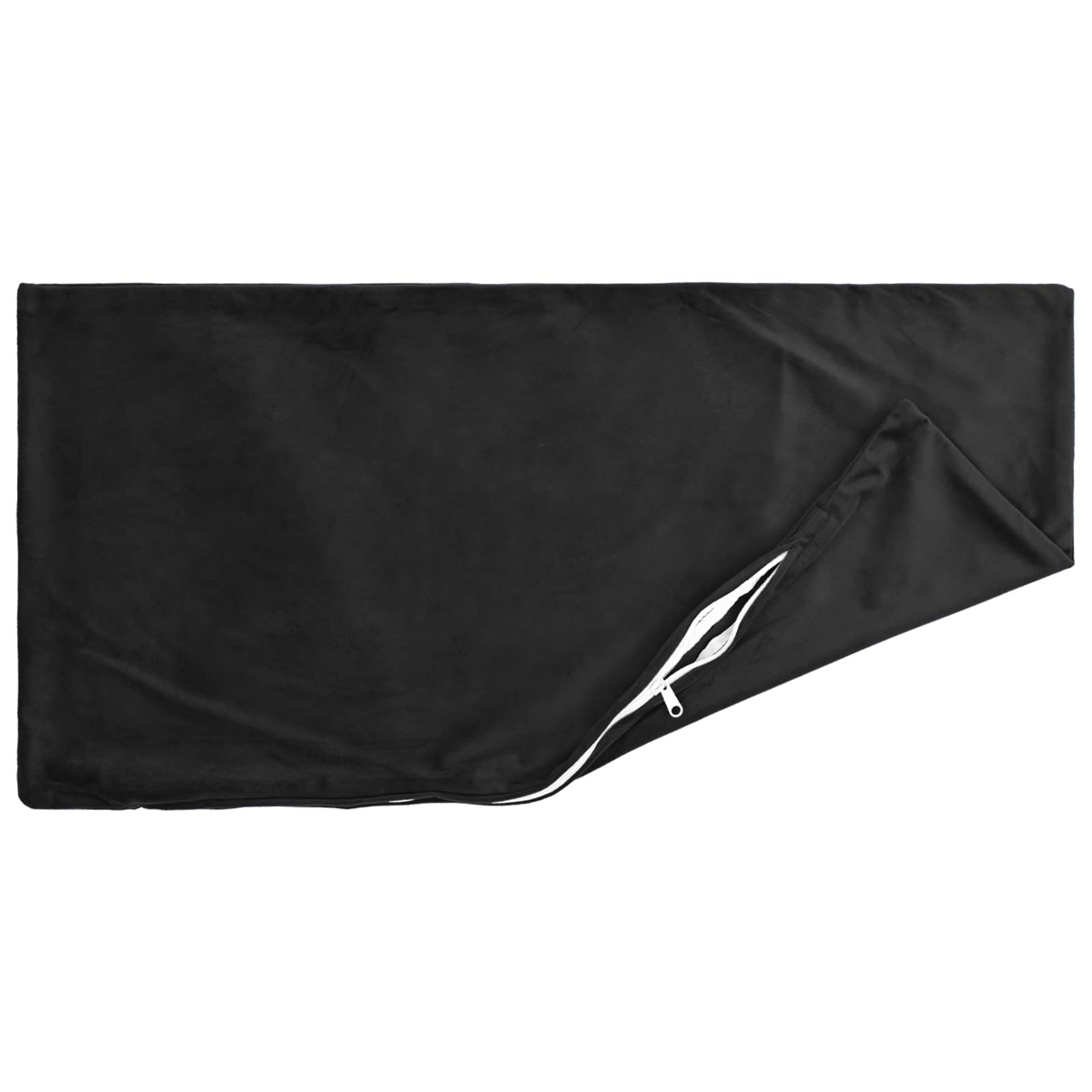 Cuscino con cuscino HEERLEN 6 pz Nero Velluto | homemem39