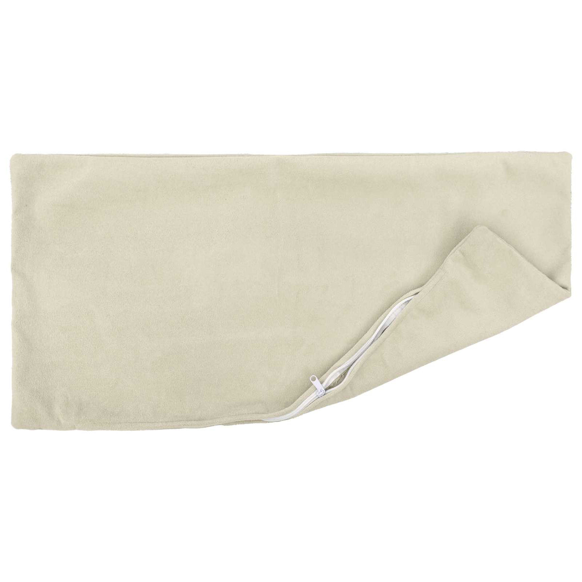 Cuscino con cuscino HEERLEN 6 pz Crema Fleece in microfibra | homemem39