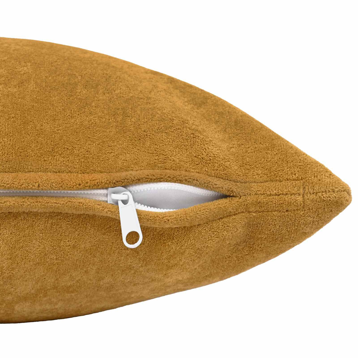 Cuscino con cuscino HEERLEN 2 pz Giallo Fleece in microfibra | homemem39