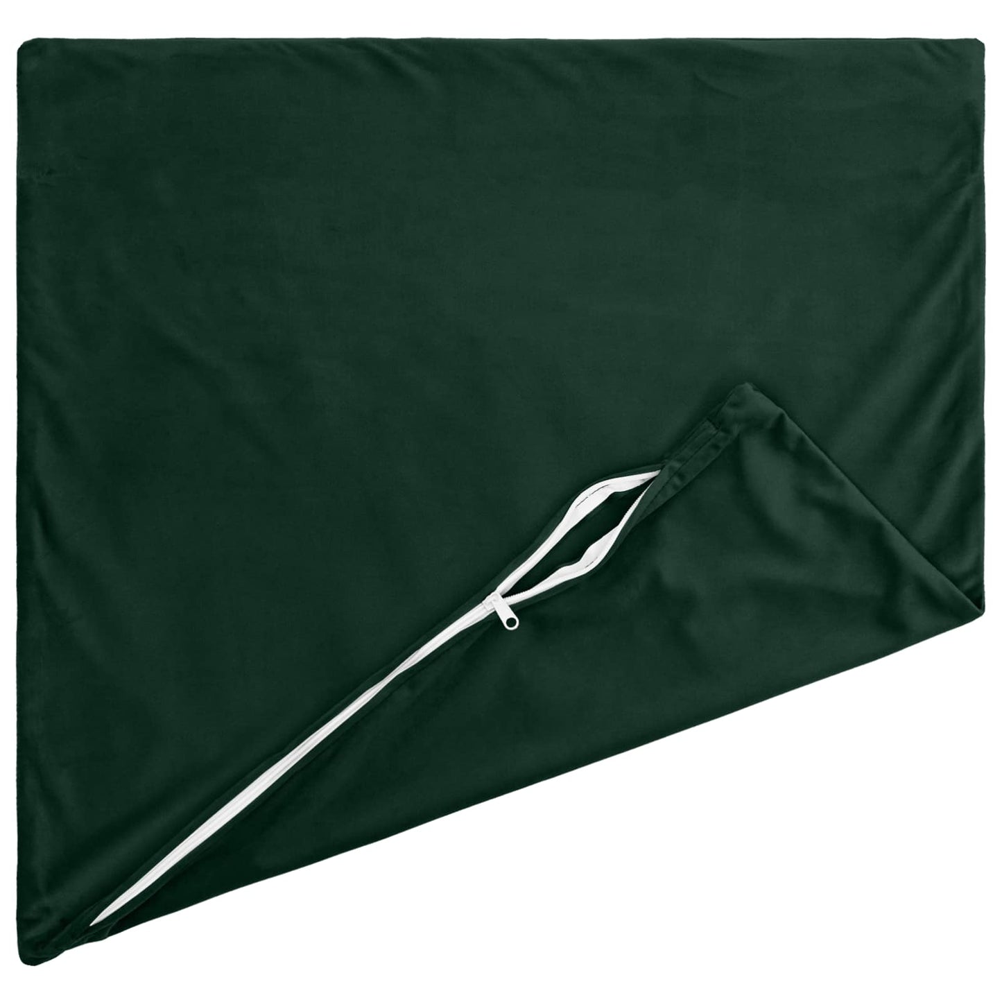 Cuscino con cuscino HEERLEN 2 pz Verde Scuro Velluto | homemem39
