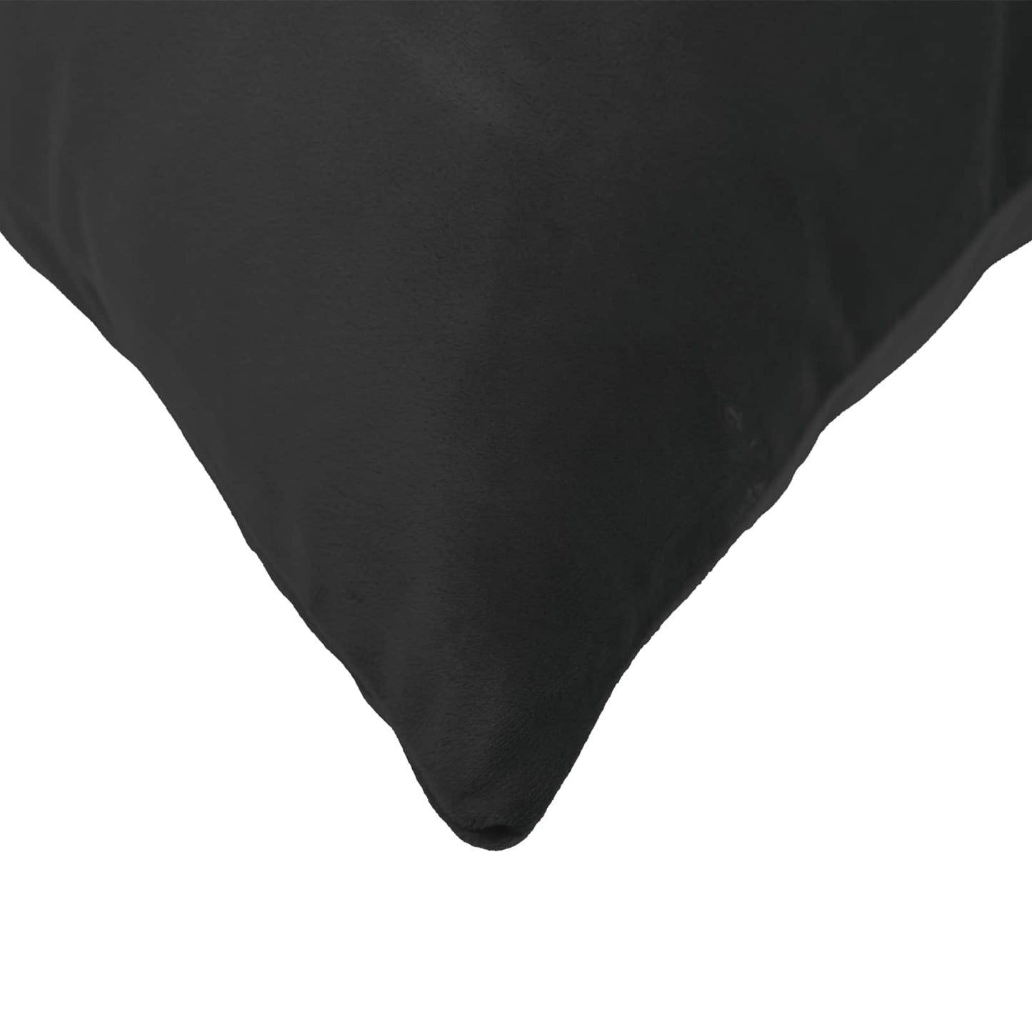 Cuscino con cuscino HEERLEN 2 pz Nero Velluto | homemem39