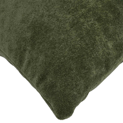 Cuscino con cuscino HEERLEN 6 pz Verde Fleece in microfibra | homemem39