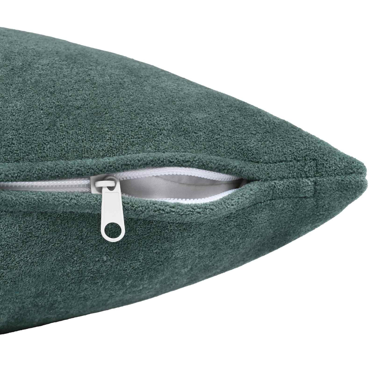 Cuscino 2 pz HEERLEN Blu mare 35 x 35 cm Fleece in microfibra