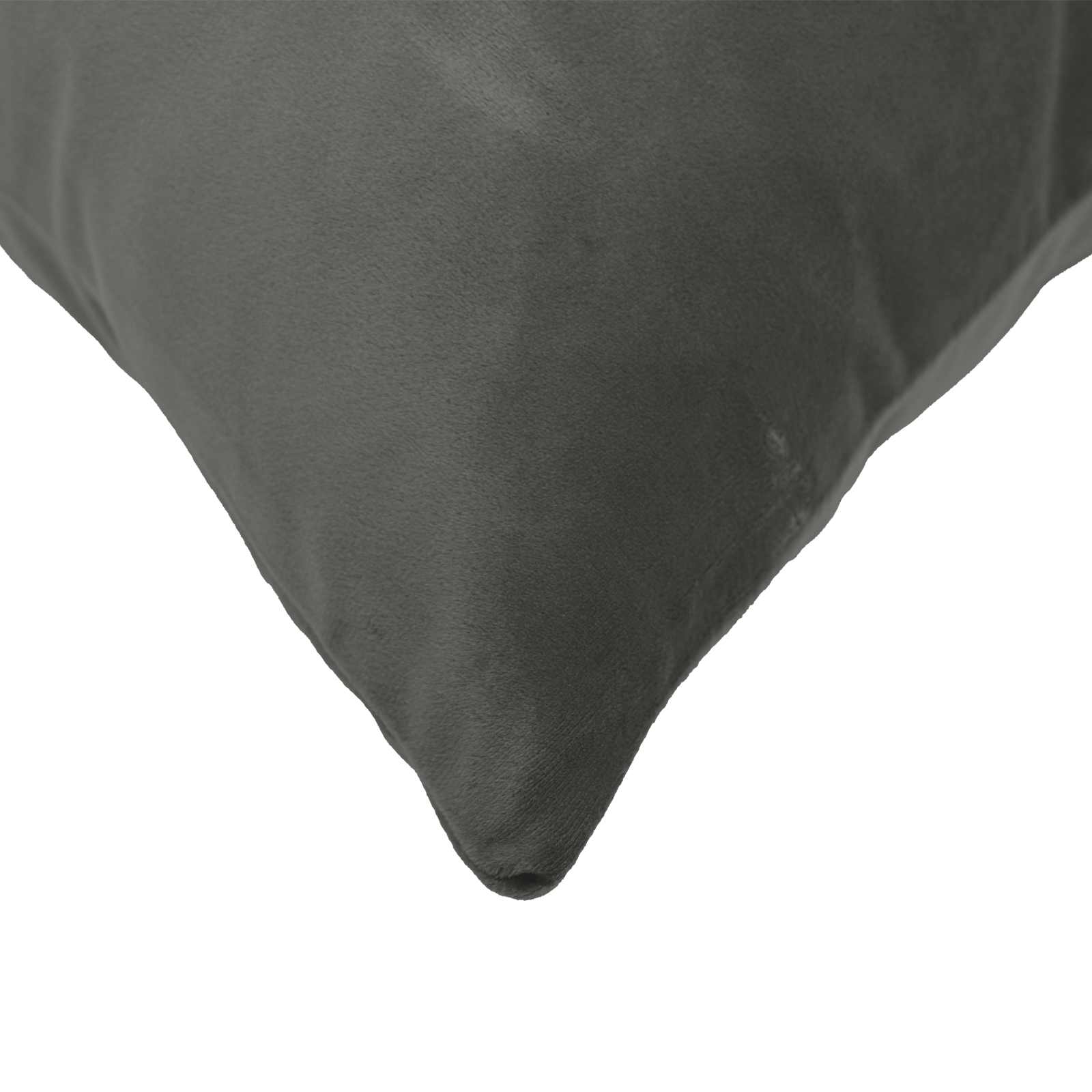 Cuscino con cuscino HEERLEN 12 pz Grigio Scuro Velluto | homemem39