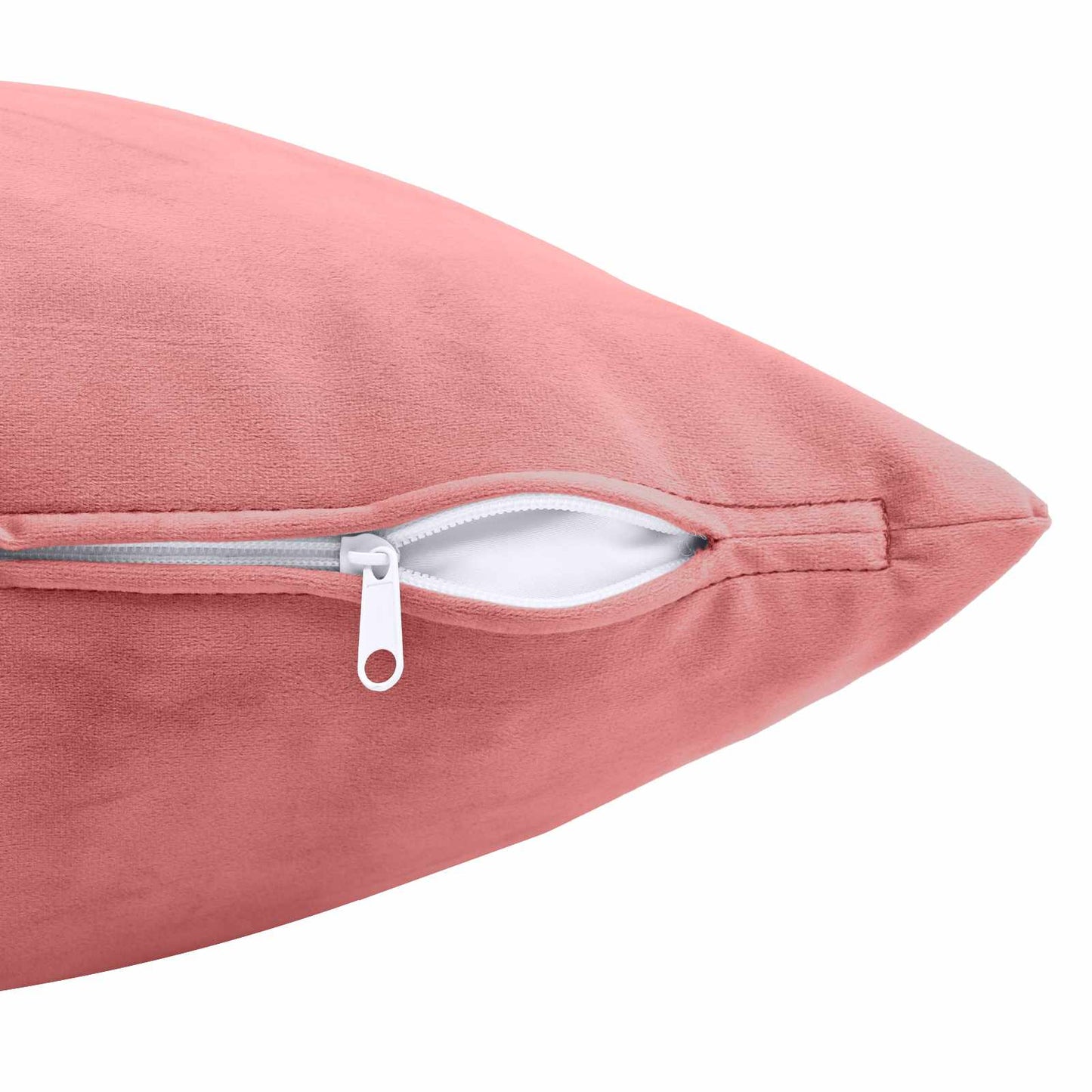 Cuscino con cuscino HEERLEN 2 pz Rosa Velluto | homemem39