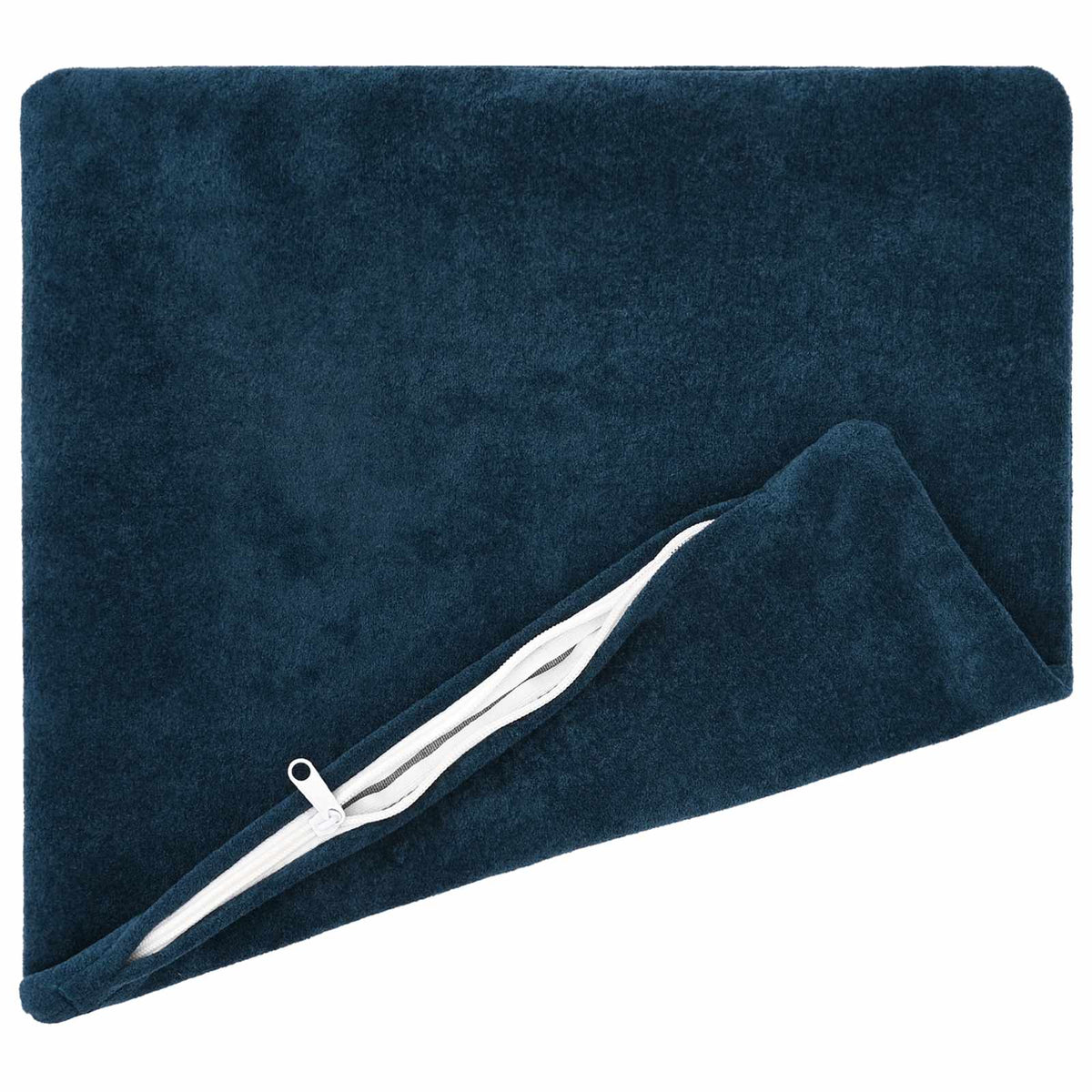 Cuscino con cuscino HEERLEN 6 pz Blu Fleece in microfibra | homemem39