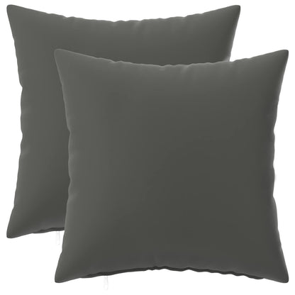 Cuscino con cuscino HEERLEN 2 pz Antracite Poliestere | homemem39