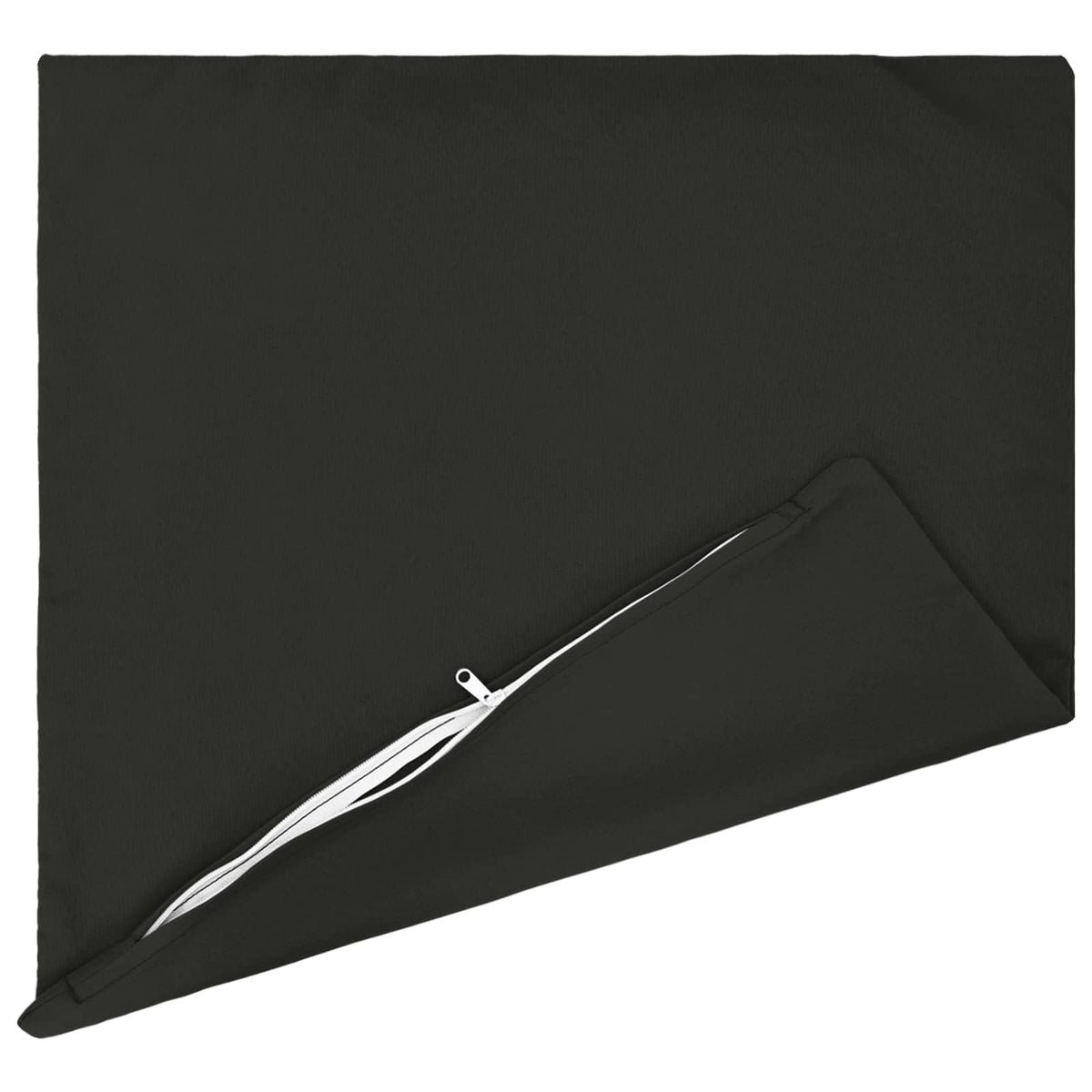 Cuscino con cuscino HEERLEN 2 pz Nero Poliestere | homemem39