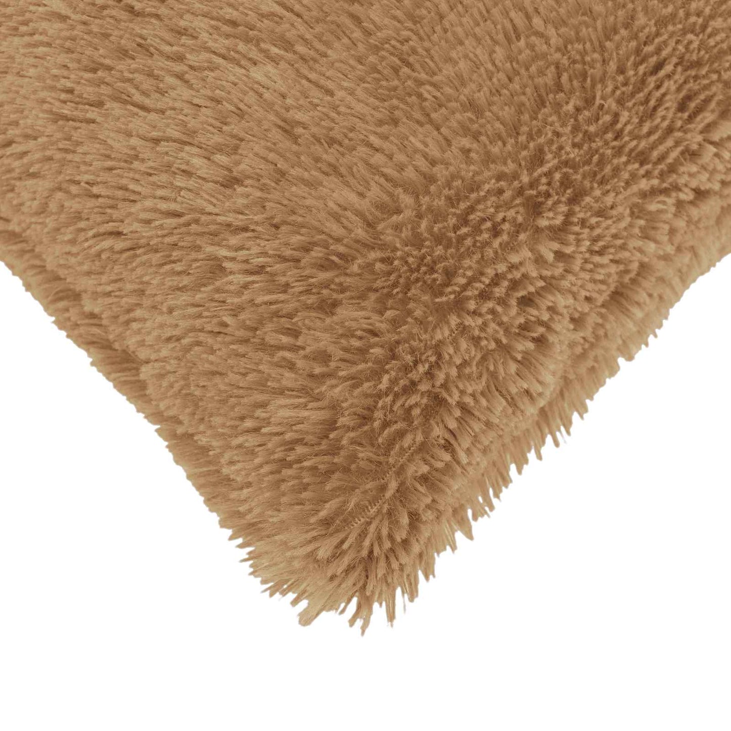 Cuscino con cuscino HEERLEN 2 pz Tortora Fleece PV | homemem39