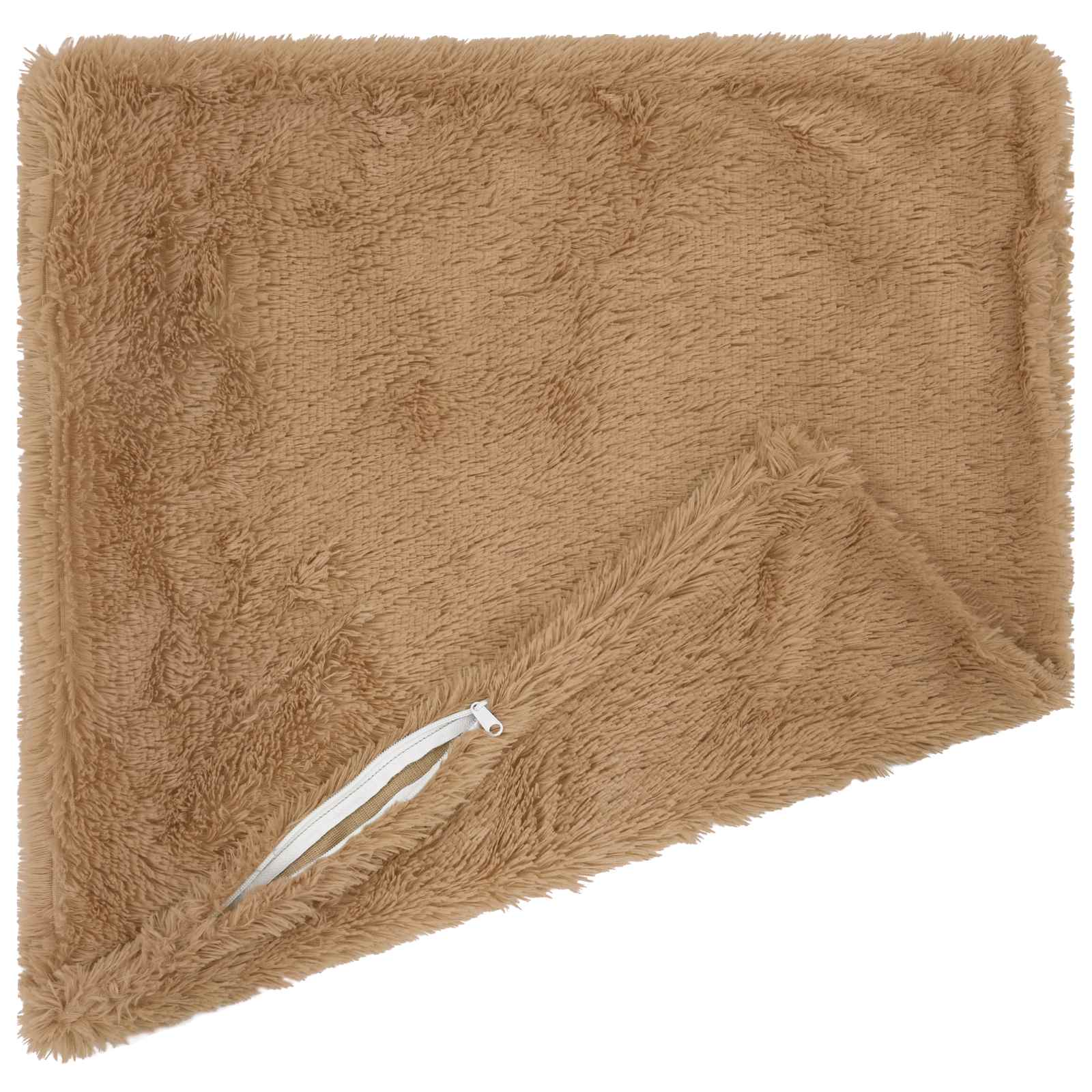 Cuscino con cuscino HEERLEN 12 pz Tortora Fleece PV | homemem39
