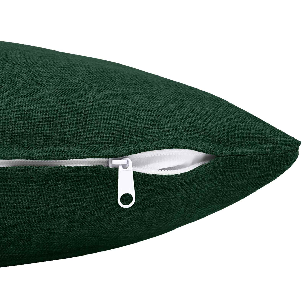 Cuscino con cuscino HEERLEN 2 pz Verde Scuro Tessuto | homemem39