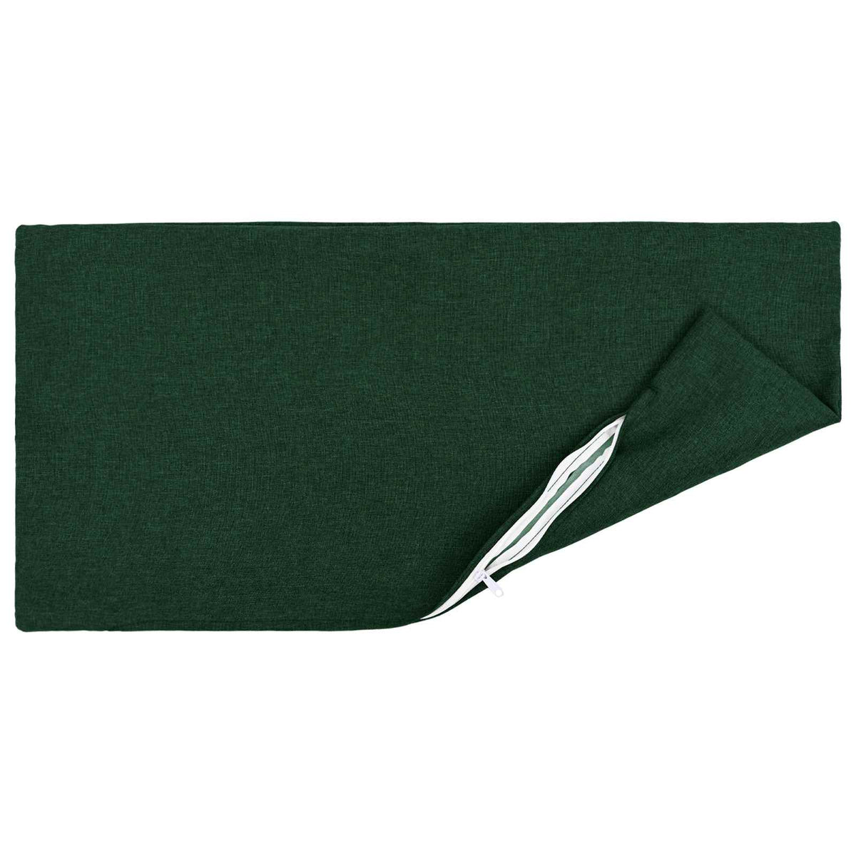 Cuscino con cuscino HEERLEN 2 pz Verde Scuro Tessuto | homemem39
