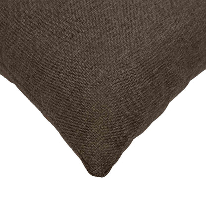 Cuscino con cuscino HEERLEN 2 pz Tortora Tessuto | homemem39