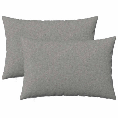 Cuscino con cuscino HEERLEN 2 pz Grigio Nuvola Tessuto