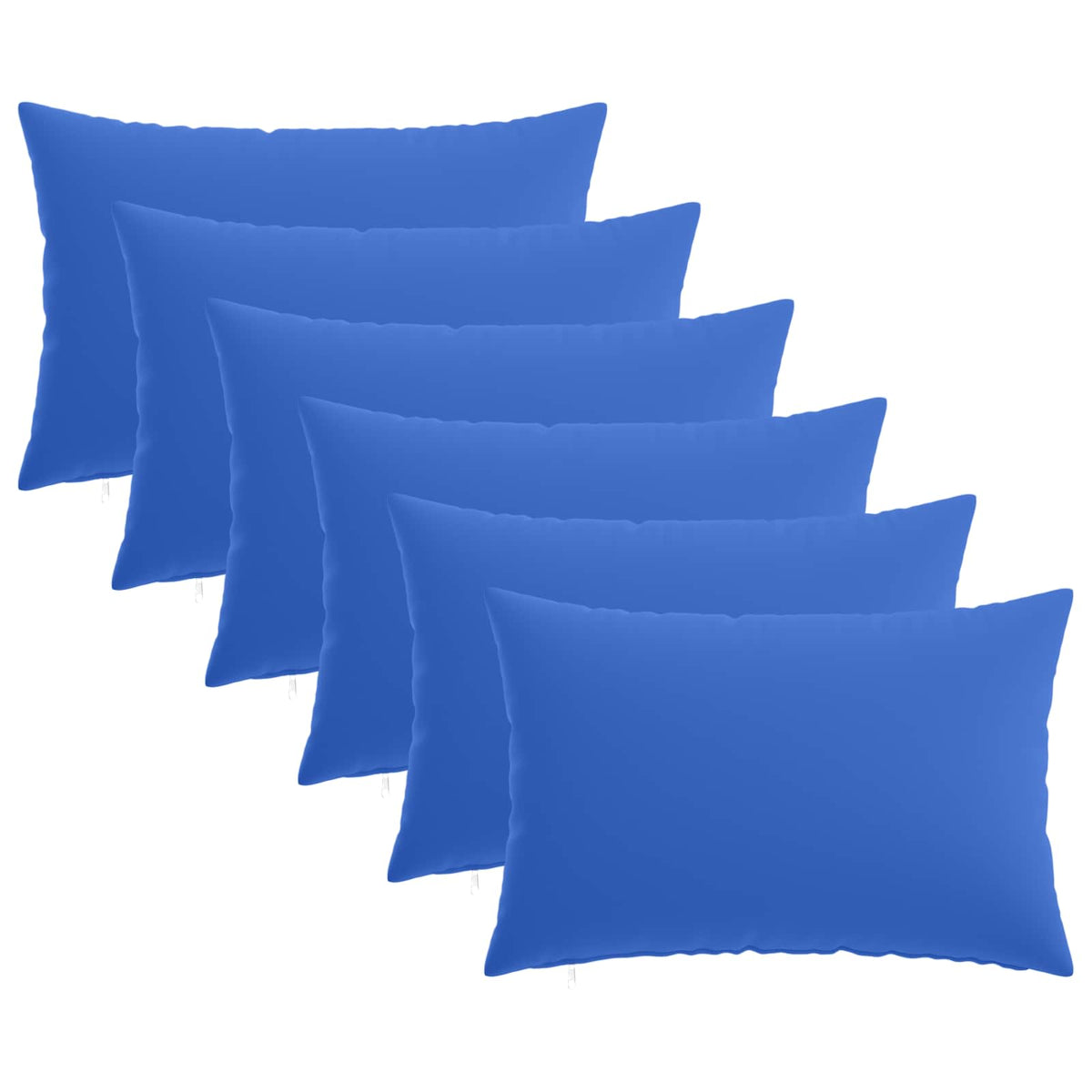 Cuscino con cuscino HEERLEN 6 pz Blu Reale Poliestere | homemem39