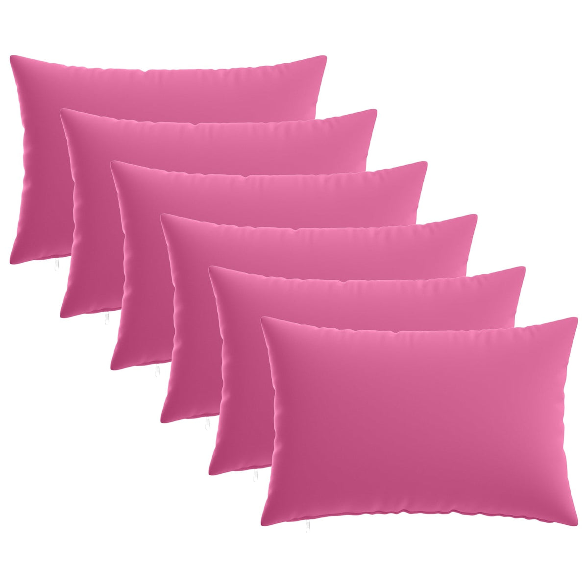 Cuscino con cuscino HEERLEN 6 pz Rosa Poliestere | homemem39