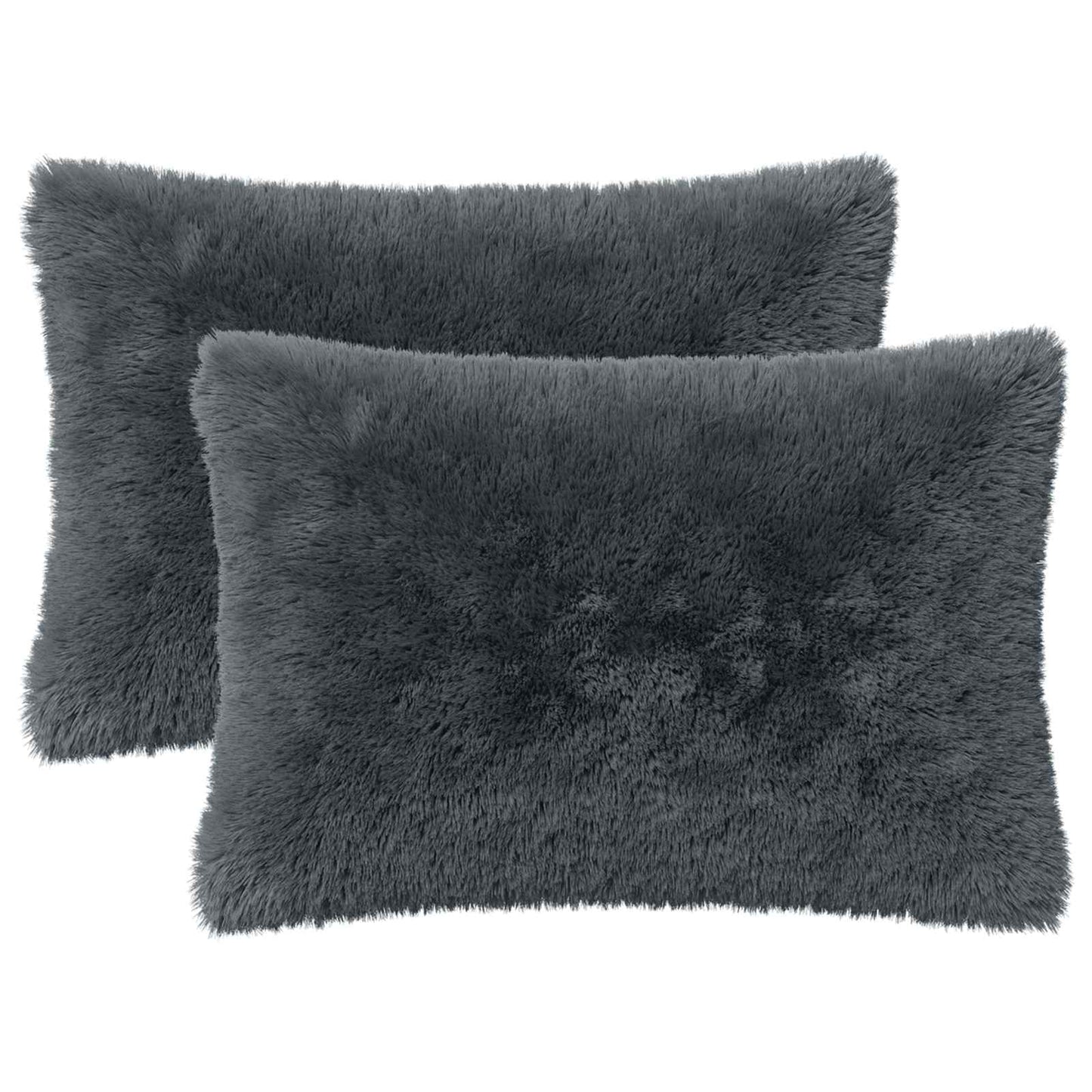 Cuscino con cuscino HEERLEN 6 pz Antracite Fleece PV