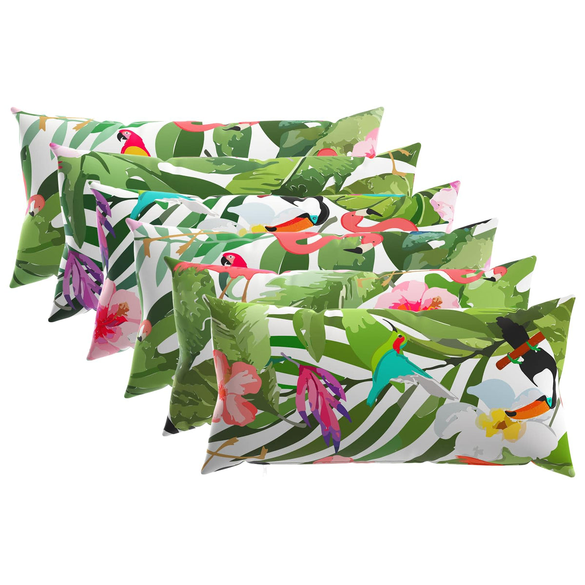 Cuscino con cuscino HEERLEN 6 pz Multicolore Poliestere | homemem39