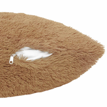 Cuscino con cuscino HEERLEN 6 pz Tortora Fleece PV | homemem39