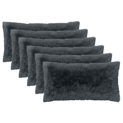 Cuscino con cuscino HEERLEN 2 pz Antracite Fleece PV | homemem39