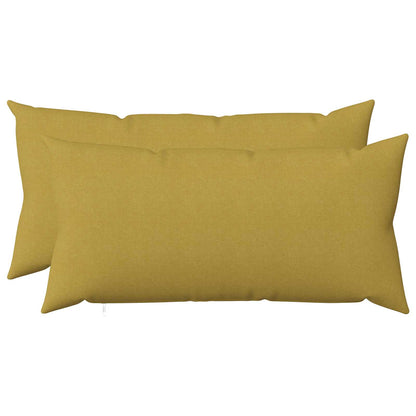 Cuscino con cuscino HEERLEN 2 pz Verde chiaro Tessuto | homemem39