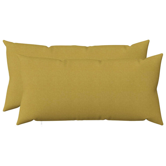 Cuscino con cuscino HEERLEN 2 pz Verde chiaro Tessuto | homemem39