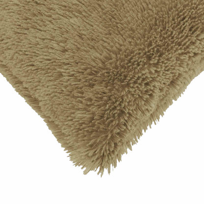 Cuscino con cuscino HEERLEN 2 pz Grigio Chiaro Fleece PV | homemem39