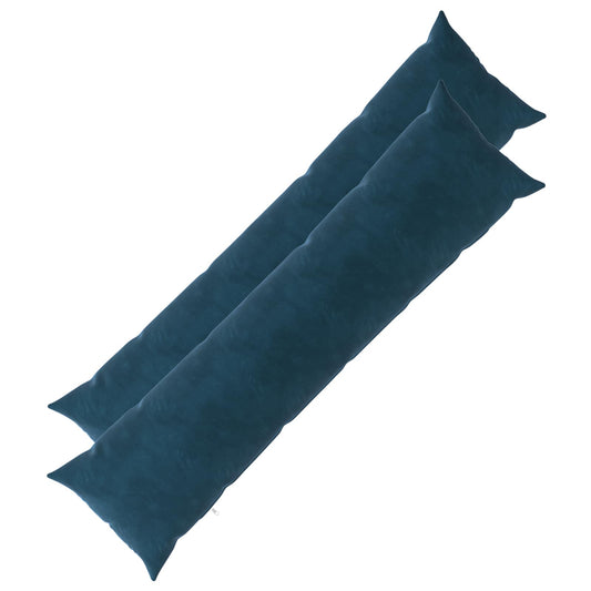 Cuscino con cuscino HEERLEN 2 pz Blu Velluto | homemem39