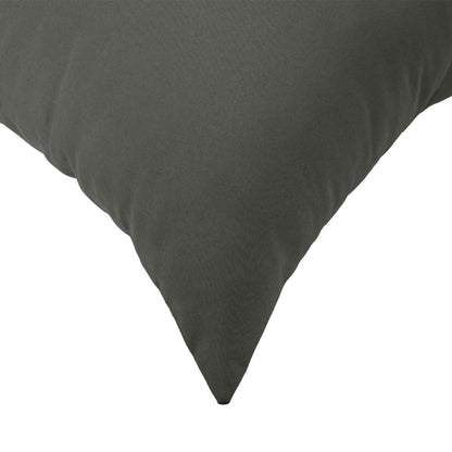 Cuscino 2 pz HEERLEN Antracite 40 x 145 cm Poliestere | homemem39