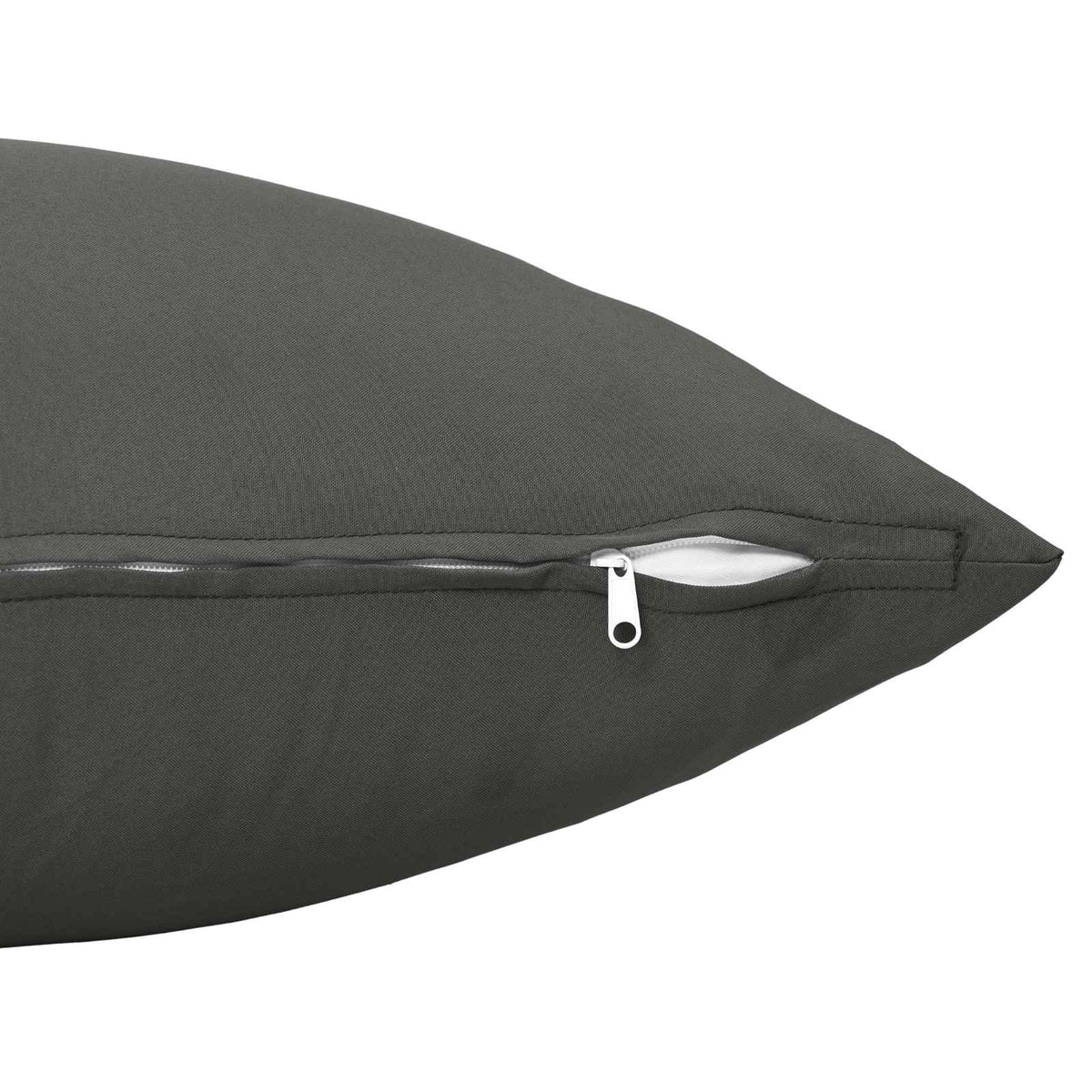 Cuscino 2 pz HEERLEN Antracite 40 x 145 cm Poliestere | homemem39