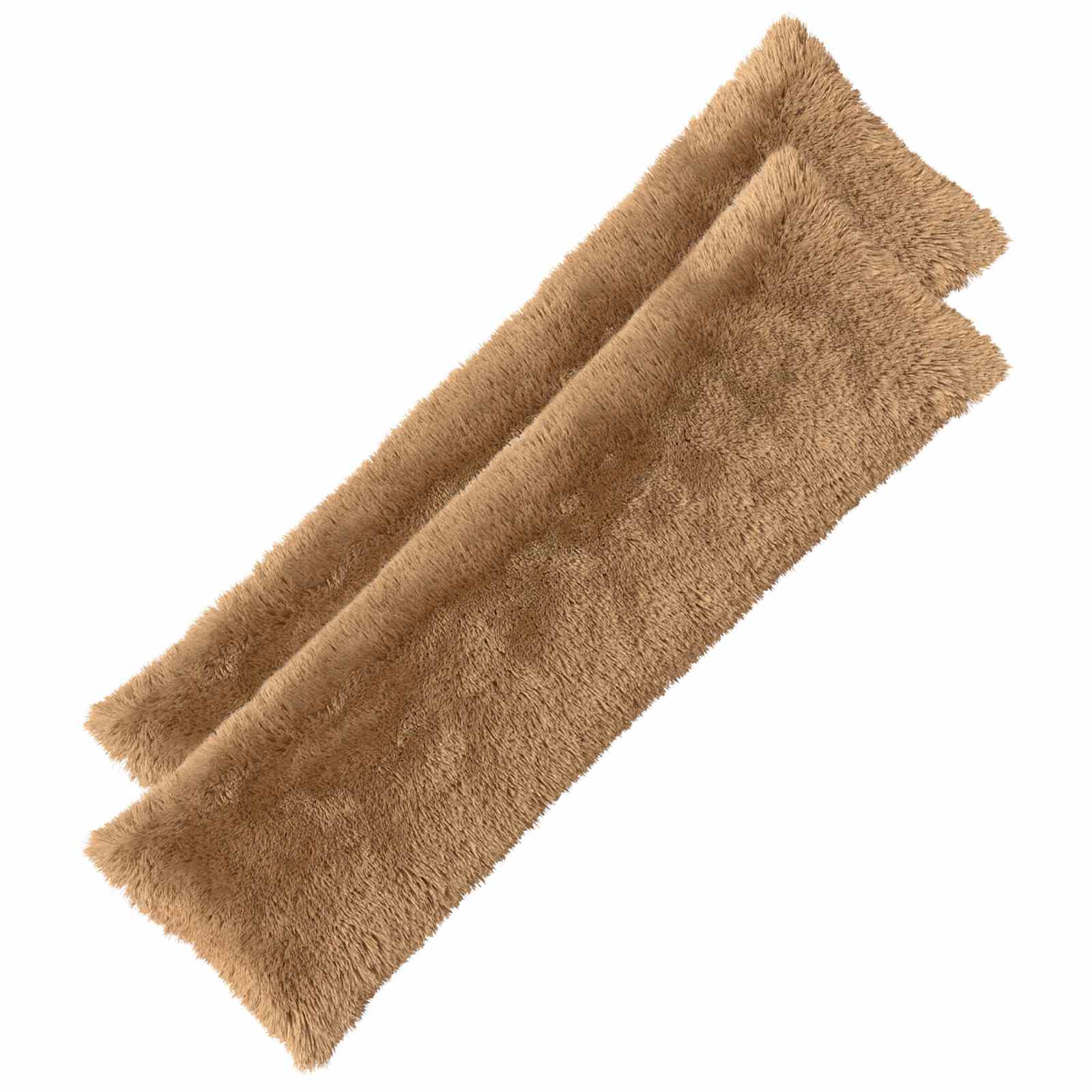 Cuscino con cuscino HEERLEN Tortora 40 x 145 cm Fleece PV | homemem39
