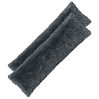 Cuscino con cuscino HEERLEN 2 pz Antracite Fleece PV | homemem39