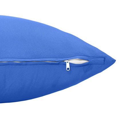 Cuscino con cuscino HEERLEN 2 pz Blu Reale Poliestere