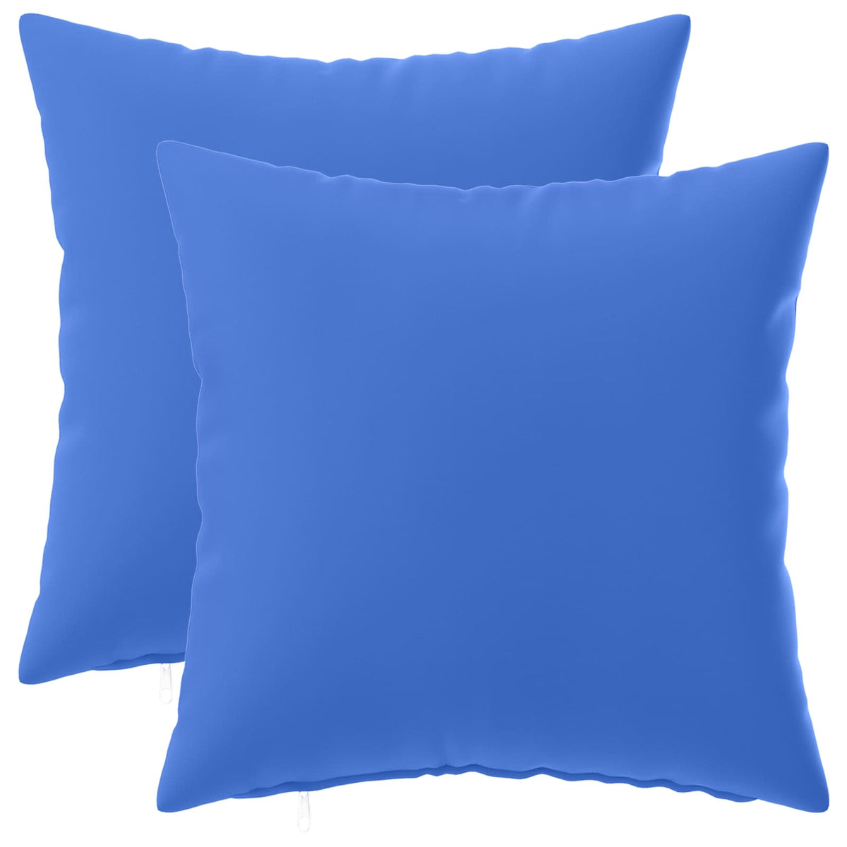 Cuscino con cuscino HEERLEN 2 pz Blu Reale Poliestere