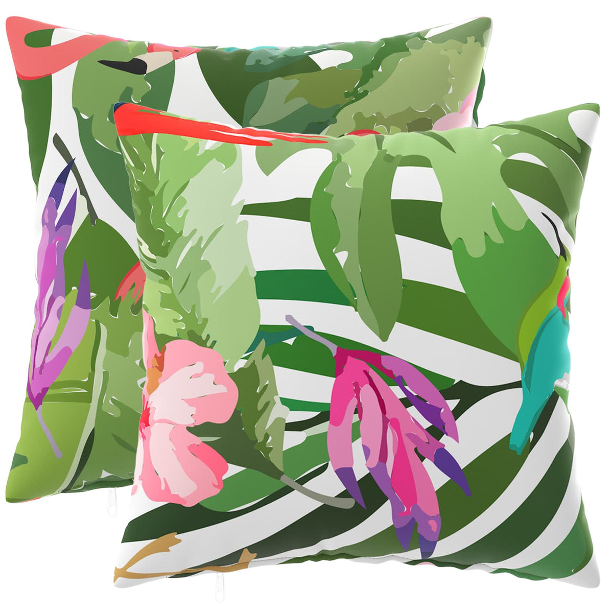 Cuscino con cuscino HEERLEN 2 pz Multicolore Poliestere