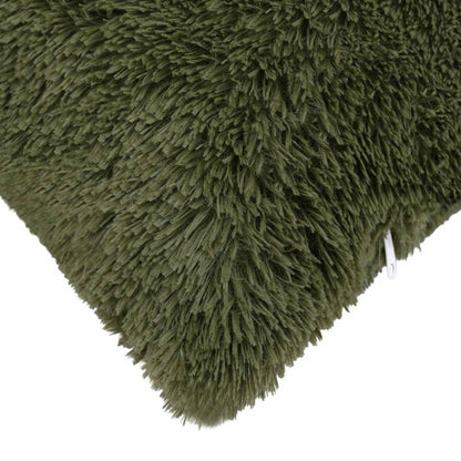 Cuscino con cuscino HEERLEN 2 pz Verde Fleece PV | homemem39