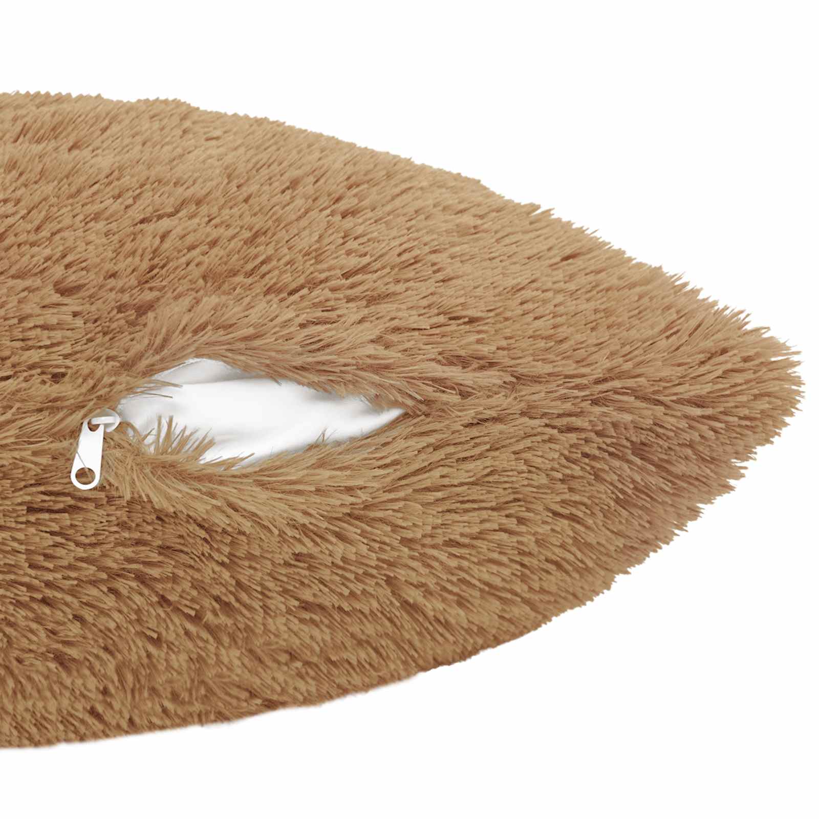 Cuscino con cuscino HEERLEN 12 pz Tortora Fleece PV | homemem39