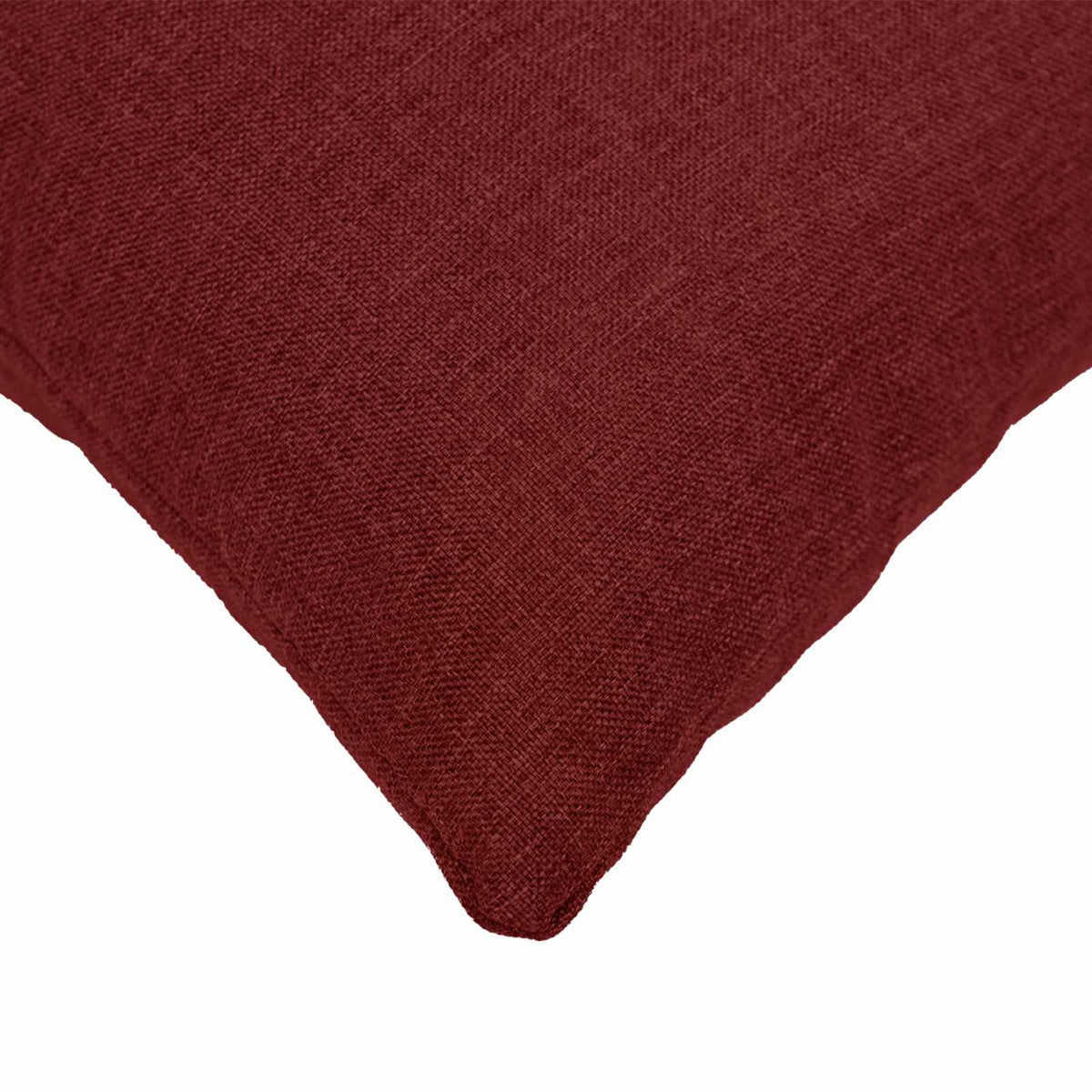 Cuscino con cuscino HEERLEN 2 pz Rosso Vino Tessuto | homemem39
