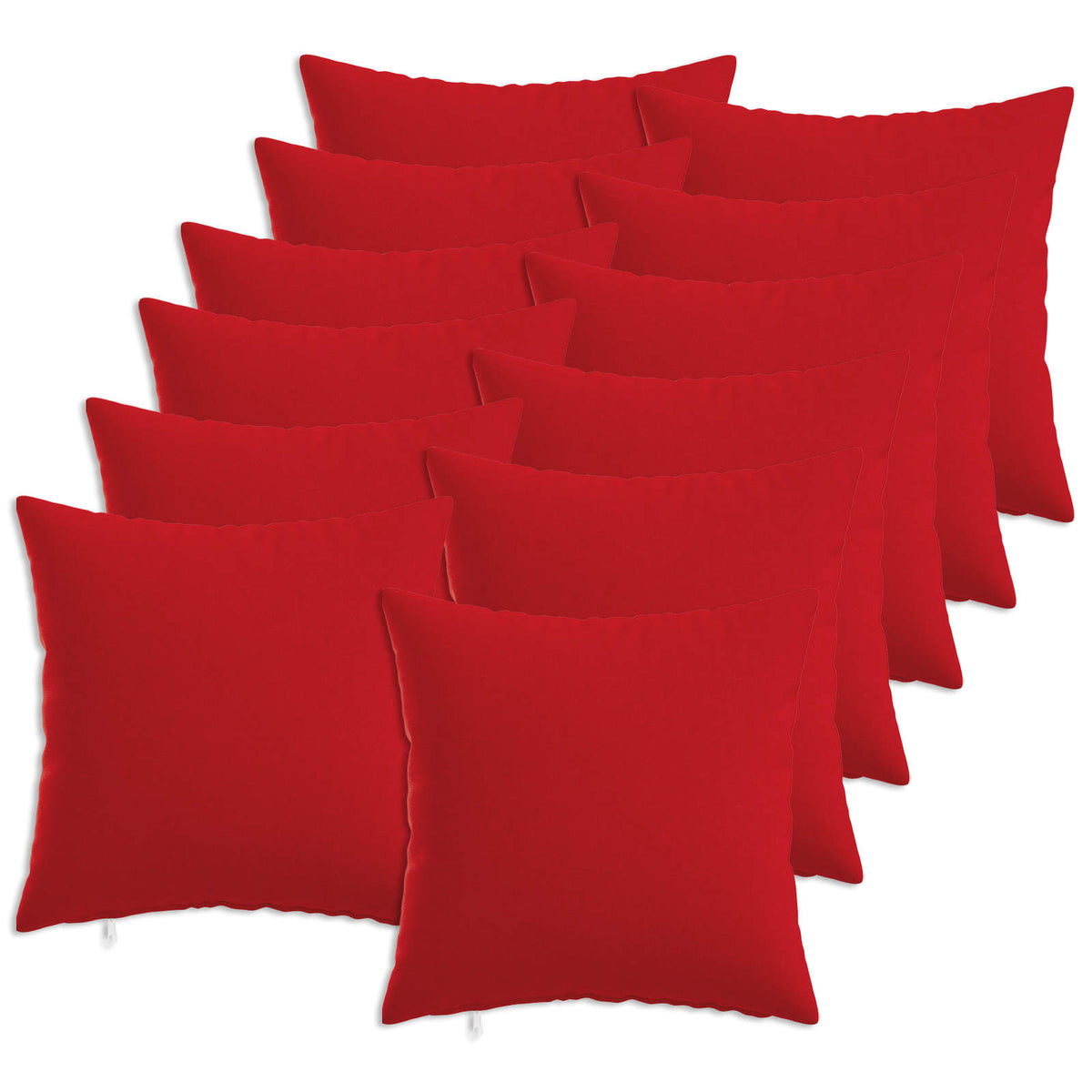 Cuscino con cuscino HEERLEN 12 pz Rosso Tessuto | homemem39