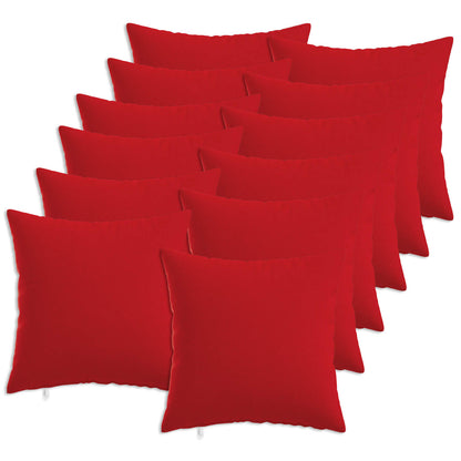 Cuscino con cuscino HEERLEN 12 pz Rosso Tessuto | homemem39