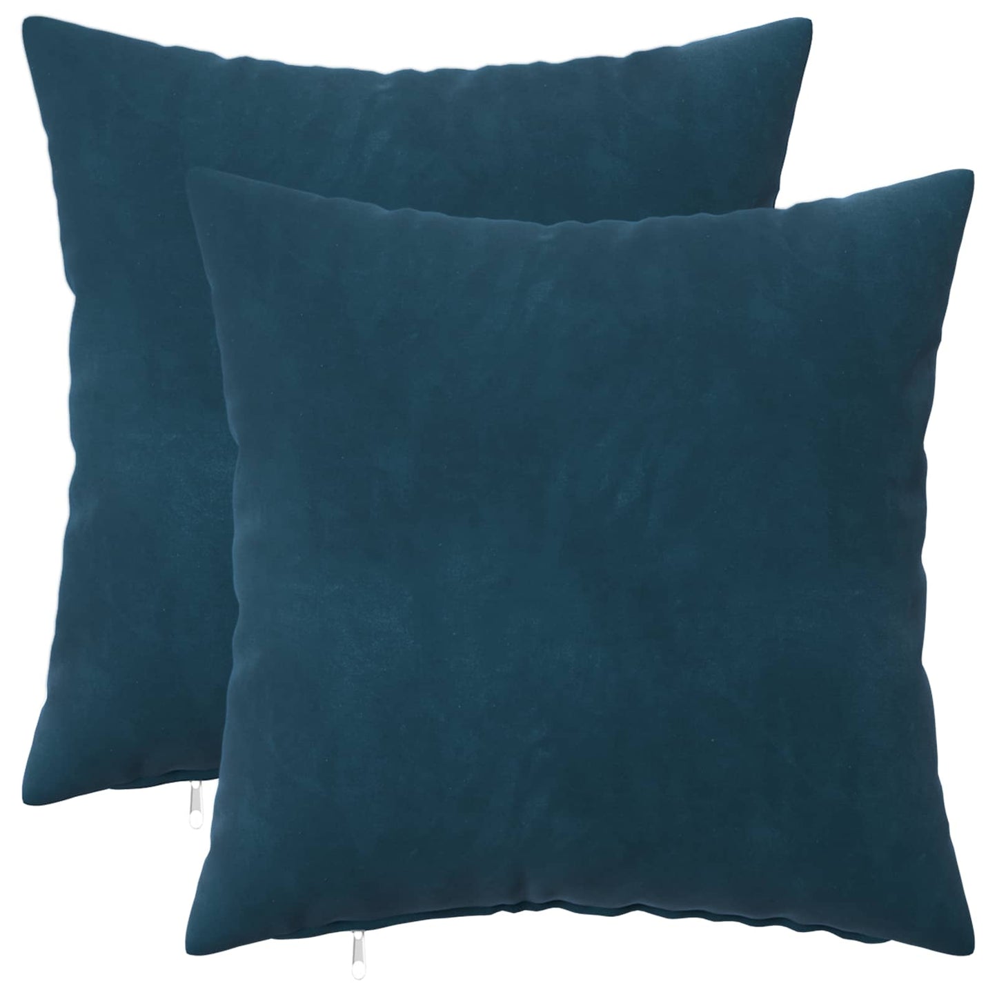 Cuscino con cuscino HEERLEN 2 pz Blu Velluto | homemem39