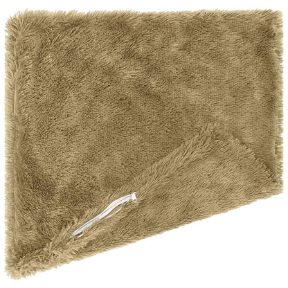 Cuscino con cuscino HEERLEN 6 pz Grigio Chiaro Fleece PV | homemem39