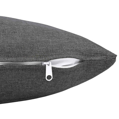 Cuscino da Lanciare 2 pz HEERLEN Grigio Chiaro 50 x 70 cm