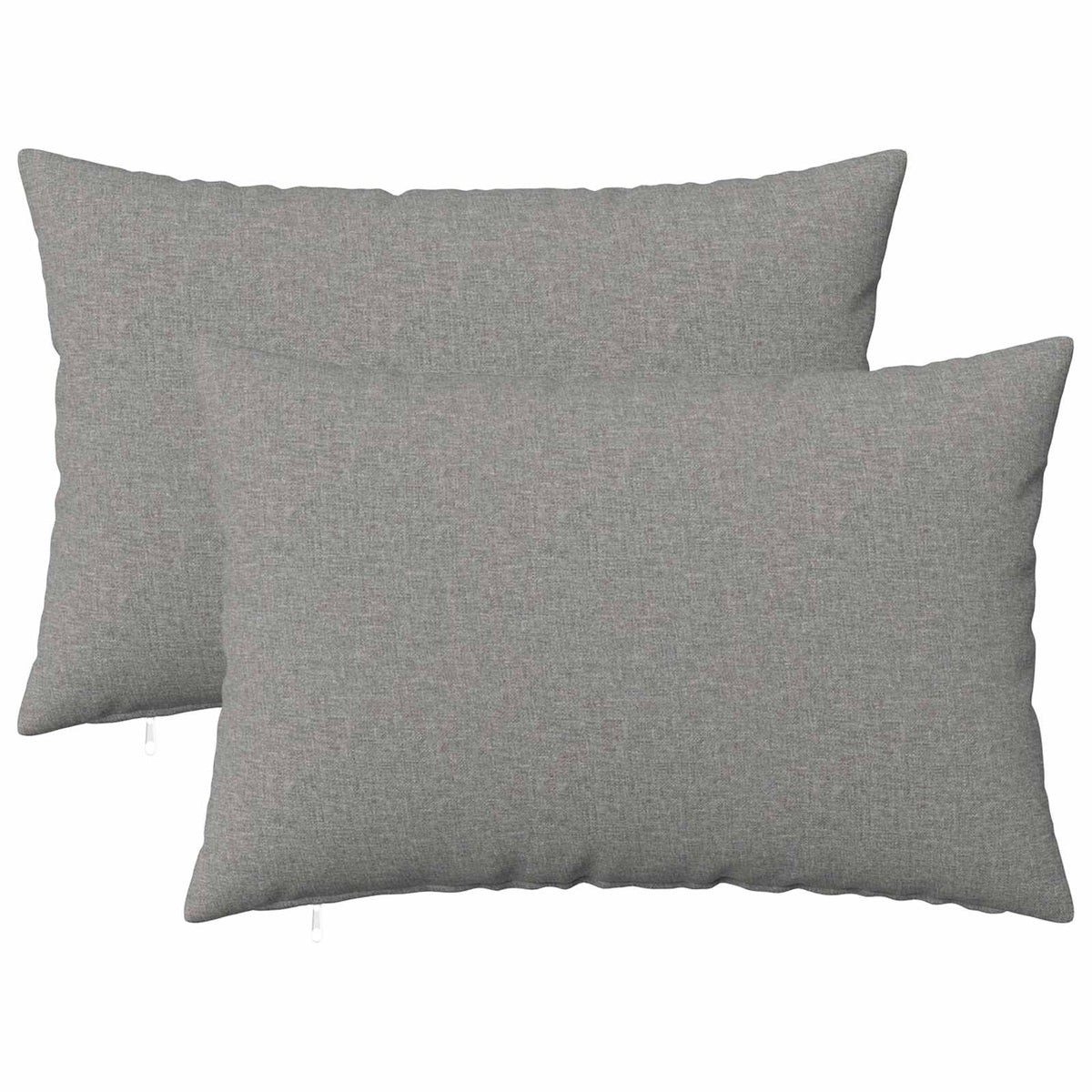 Cuscino con cuscino HEERLEN 2 pz Grigio Nuvola Tessuto | homemem39