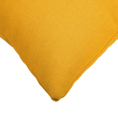 Cuscino con cuscino HEERLEN 2 pz Giallo Chiaro Tessuto | homemem39