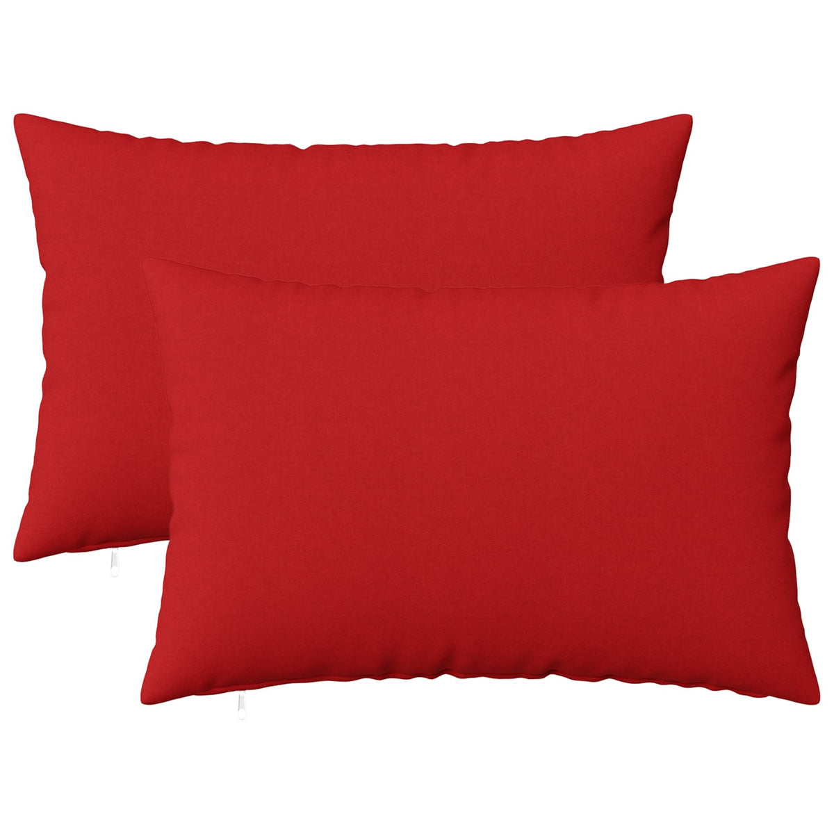 Cuscino con cuscino HEERLEN 2 pz Rosso Tessuto | homemem39
