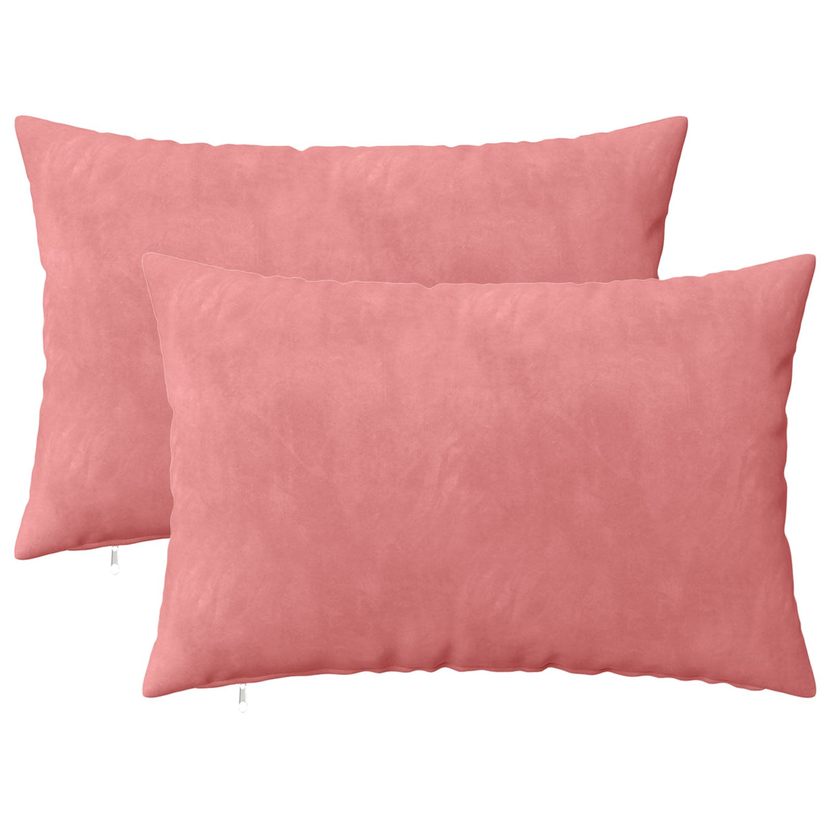 Cuscino con cuscino HEERLEN 2 pz Rosa Velluto | homemem39