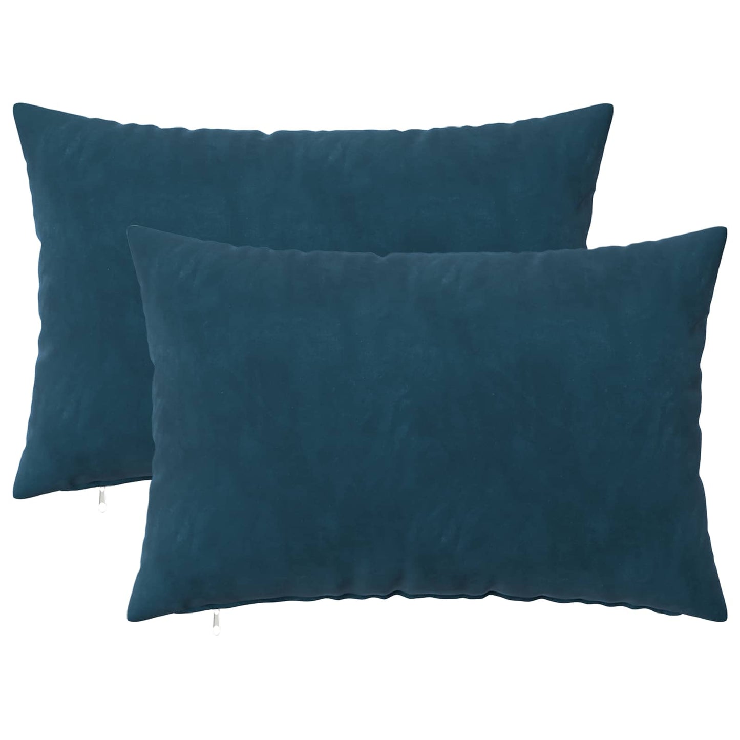 Cuscino con cuscino HEERLEN 2 pz Blu Velluto | homemem39